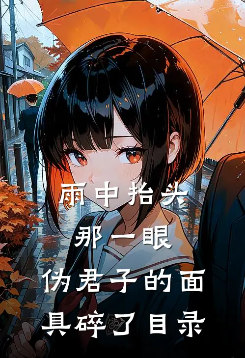 雨中抬头那一眼，伪君子的面具碎了目录