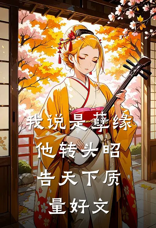 我说是孽缘，他转头昭告天下质量好文