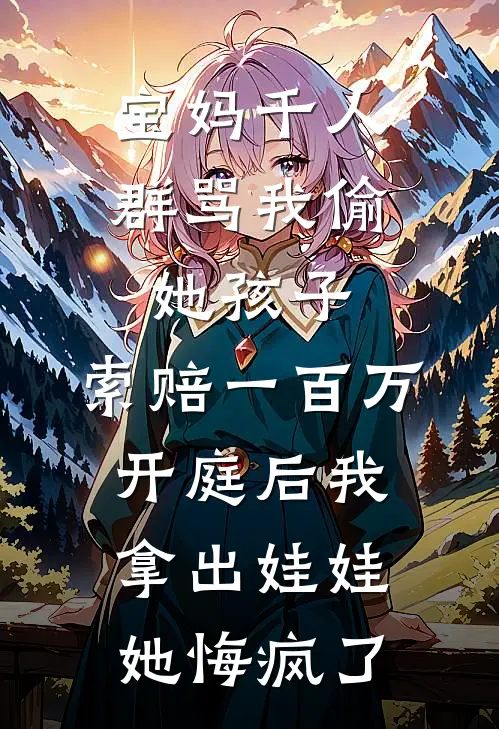 宝妈千人群骂我偷她孩子，索赔一百万，开庭后我拿出娃娃她悔疯了