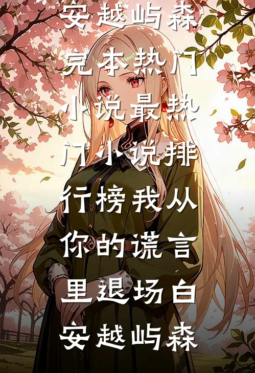 我从你的谎言里退场白安越屿森完本热门小说_最热门小说排行榜我从你的谎言里退场白安越屿森