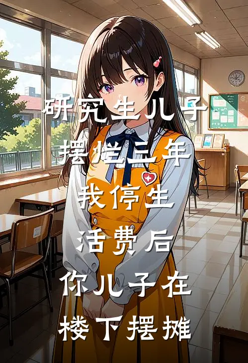研究生儿子摆烂三年，我停生活费后：你儿子在楼下摆摊