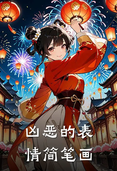 凶恶的表情简笔画