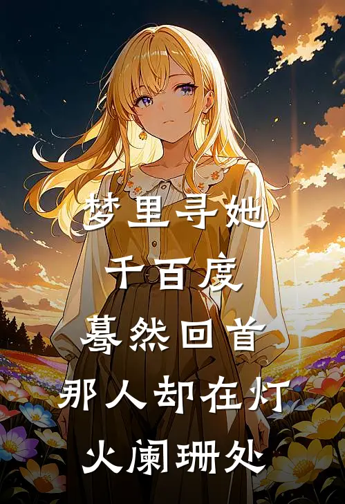 梦里寻她千百度,蓦然回首,那人却在灯火阑珊处