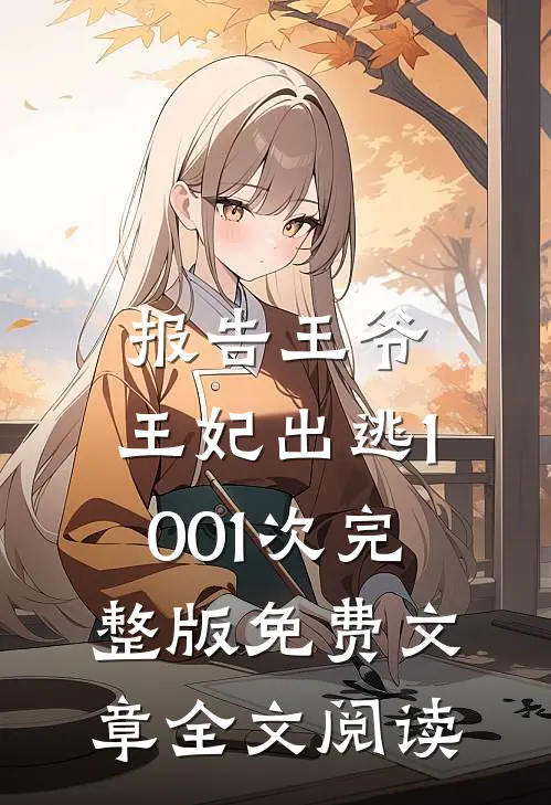 报告王爷,王妃出逃1001次完整版免费文章全文阅读
