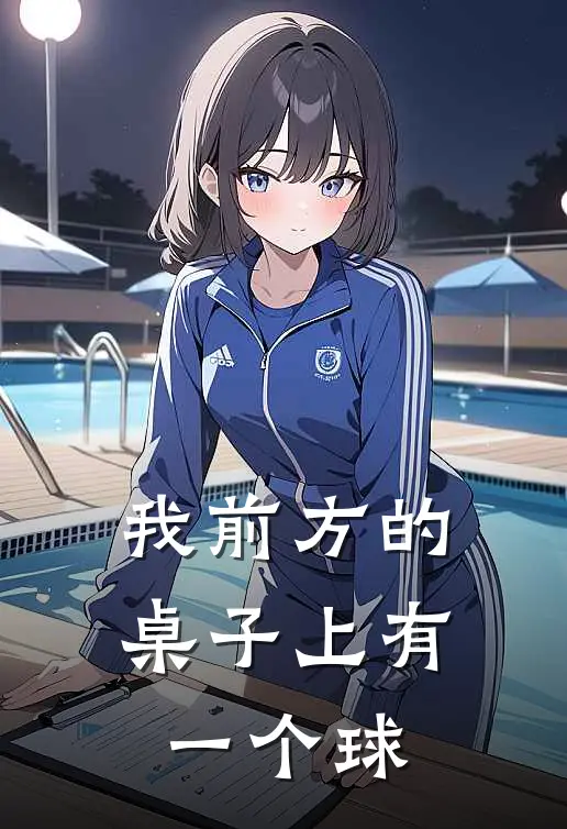 我前方的桌子上有一个球