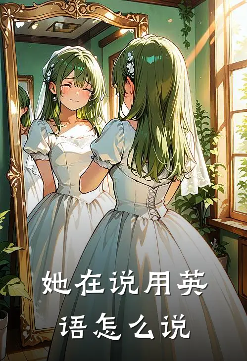 她在说用英语怎么说
