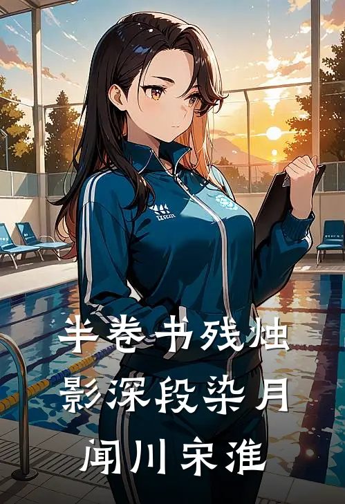 半卷书残烛影深段染月闻川宋淮