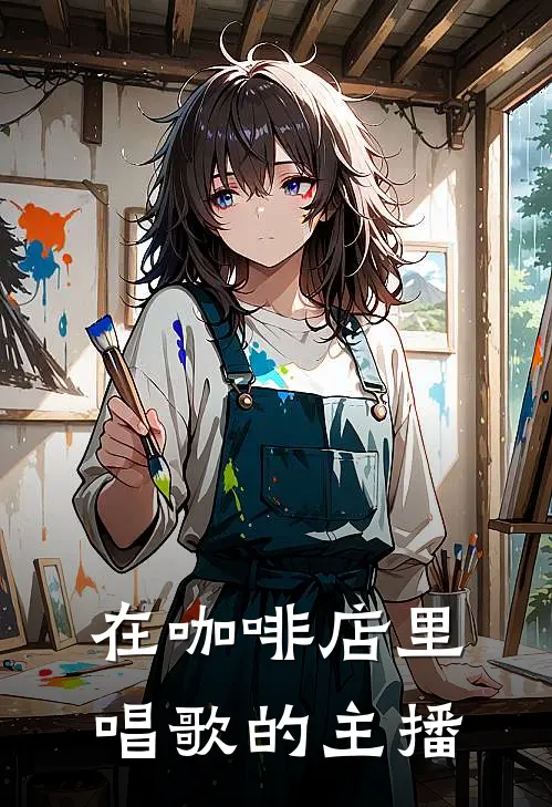 在咖啡店里唱歌的主播