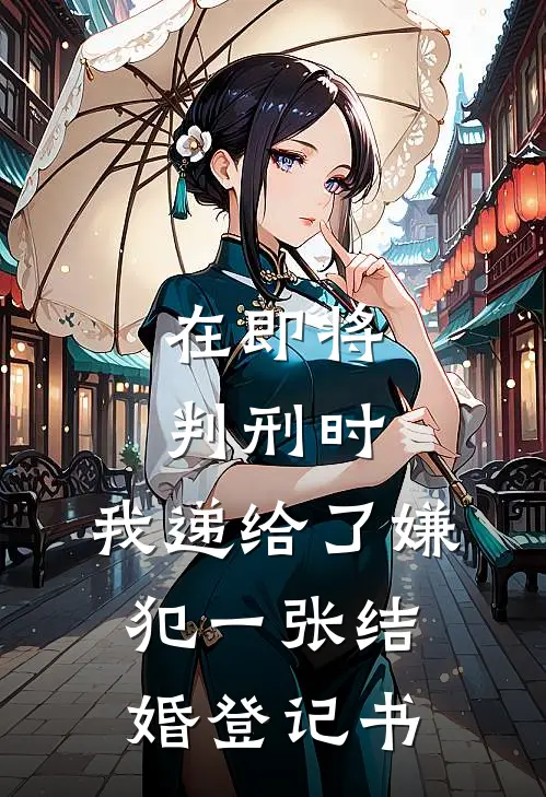 在即将判刑时，我递给了嫌犯一张结婚登记书