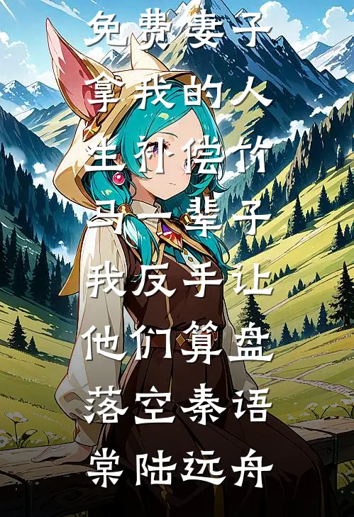 妻子拿我的人生补偿竹马一辈子，我反手让他们算盘落空(秦语棠陆远舟)好看的小说推荐完结_小说完结免费妻子拿我的人生补偿竹马一辈子，我反手让他们算盘落空(秦语棠陆远舟)