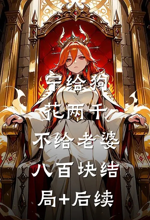 宁给狗花两千，不给老婆八百块结局+后续