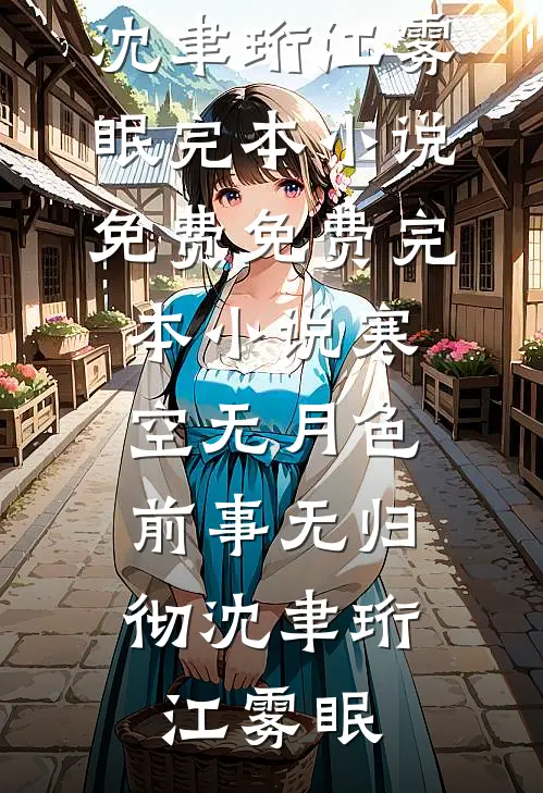寒空无月色，前事无归彻沈聿珩江雾眠完本小说免费_免费完本小说寒空无月色，前事无归彻(沈聿珩江雾眠)