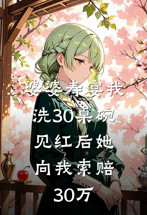 婆婆寿宴我洗30桌碗，见红后她向我索赔30万