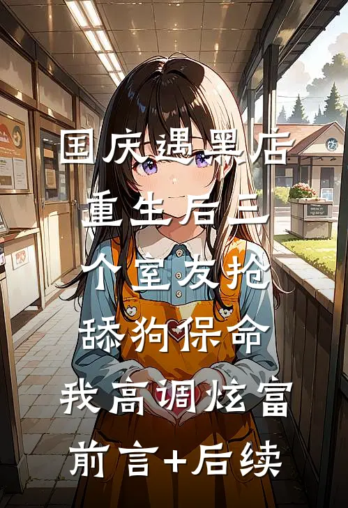 国庆遇黑店，重生后三个室友抢舔狗保命，我高调炫富前言+后续