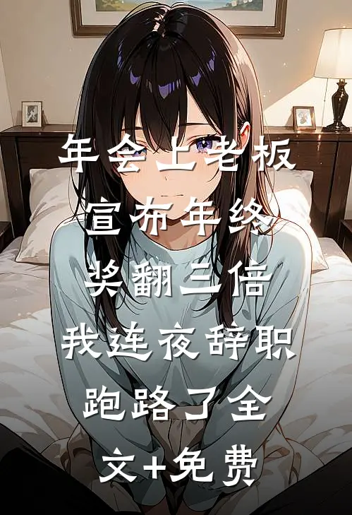 年会上老板宣布年终奖翻三倍，我连夜辞职跑路了全文+免费