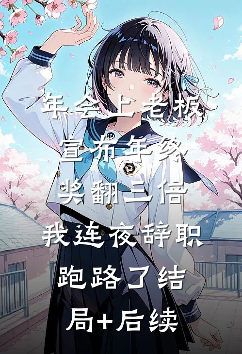 年会上老板宣布年终奖翻三倍，我连夜辞职跑路了结局+后续