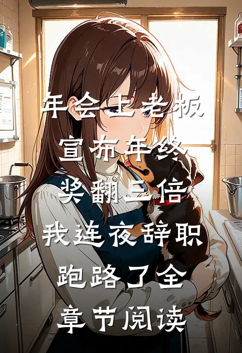 年会上老板宣布年终奖翻三倍，我连夜辞职跑路了全章节阅读