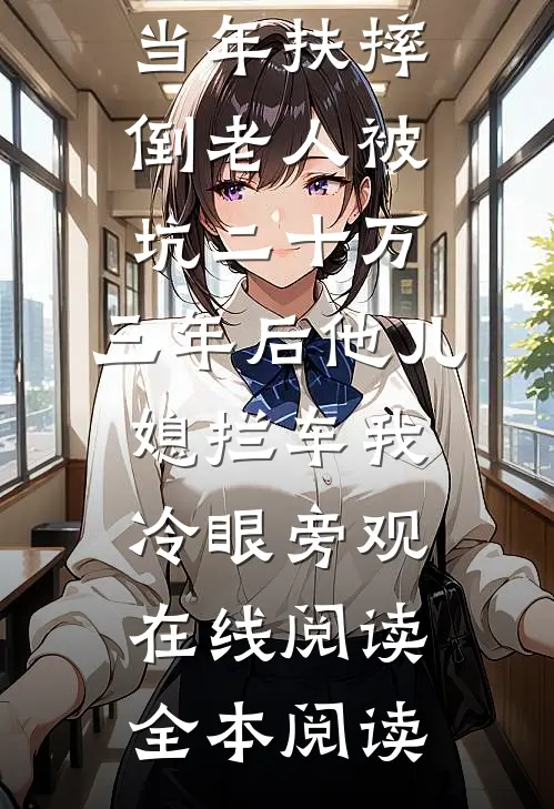 当年扶摔倒老人被坑二十万，三年后他儿媳拦车我冷眼旁观在线阅读全本阅读