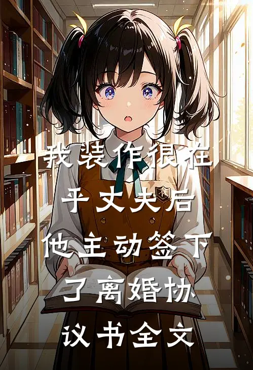 我装作很在乎丈夫后，他主动签下了离婚协议书全文
