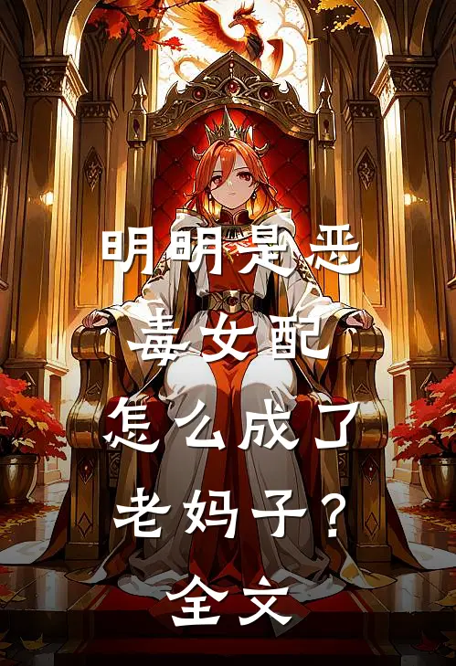 明明是恶毒女配,怎么成了老妈子?全文免费