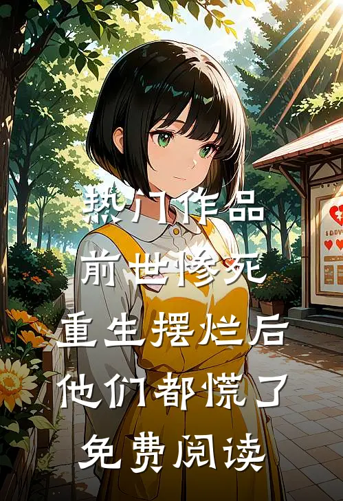 热门作品前世惨死,重生摆烂后他们都慌了免费阅读